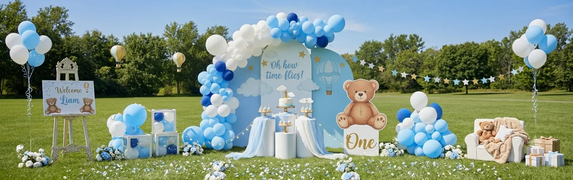 Aks Birthday decor