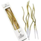6pcs Set Wax Cake Candle, Creative Solid Color