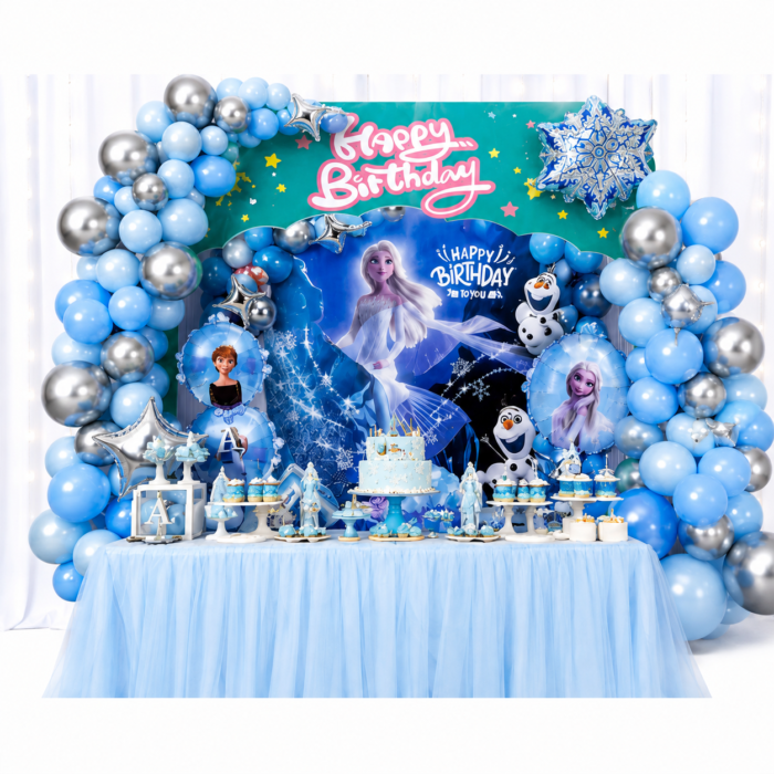 Frozen Themed Full Birthday Party Kit