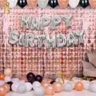 Square Foil Fringe Curtain Party Backdrop