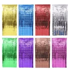 Square Foil Fringe Curtain Party Backdrop