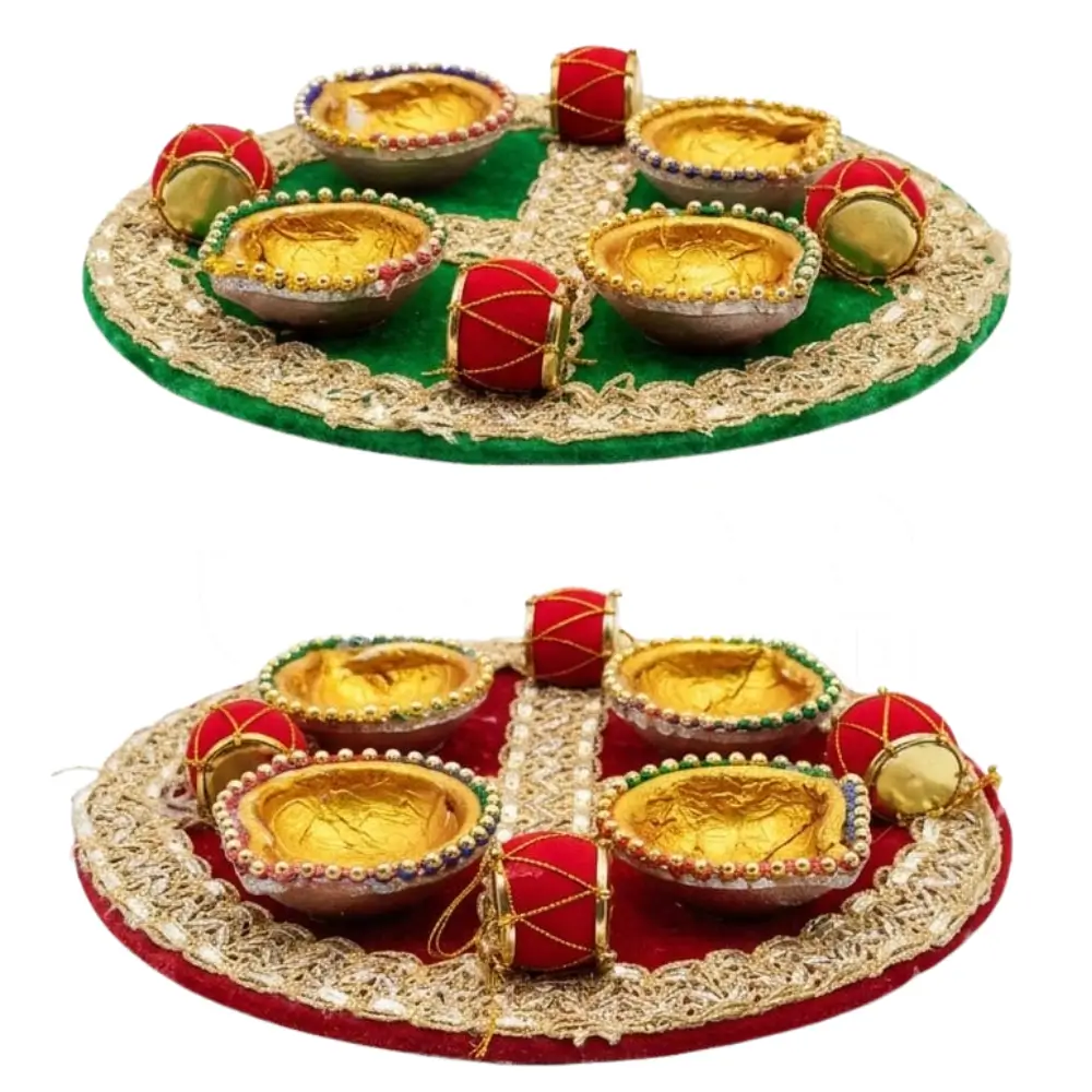 velvat mehndi plate